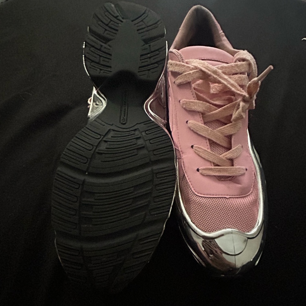 Authentic Pink Raf Simons Shoes - Bold Designer Statement - Picture 3 of 6